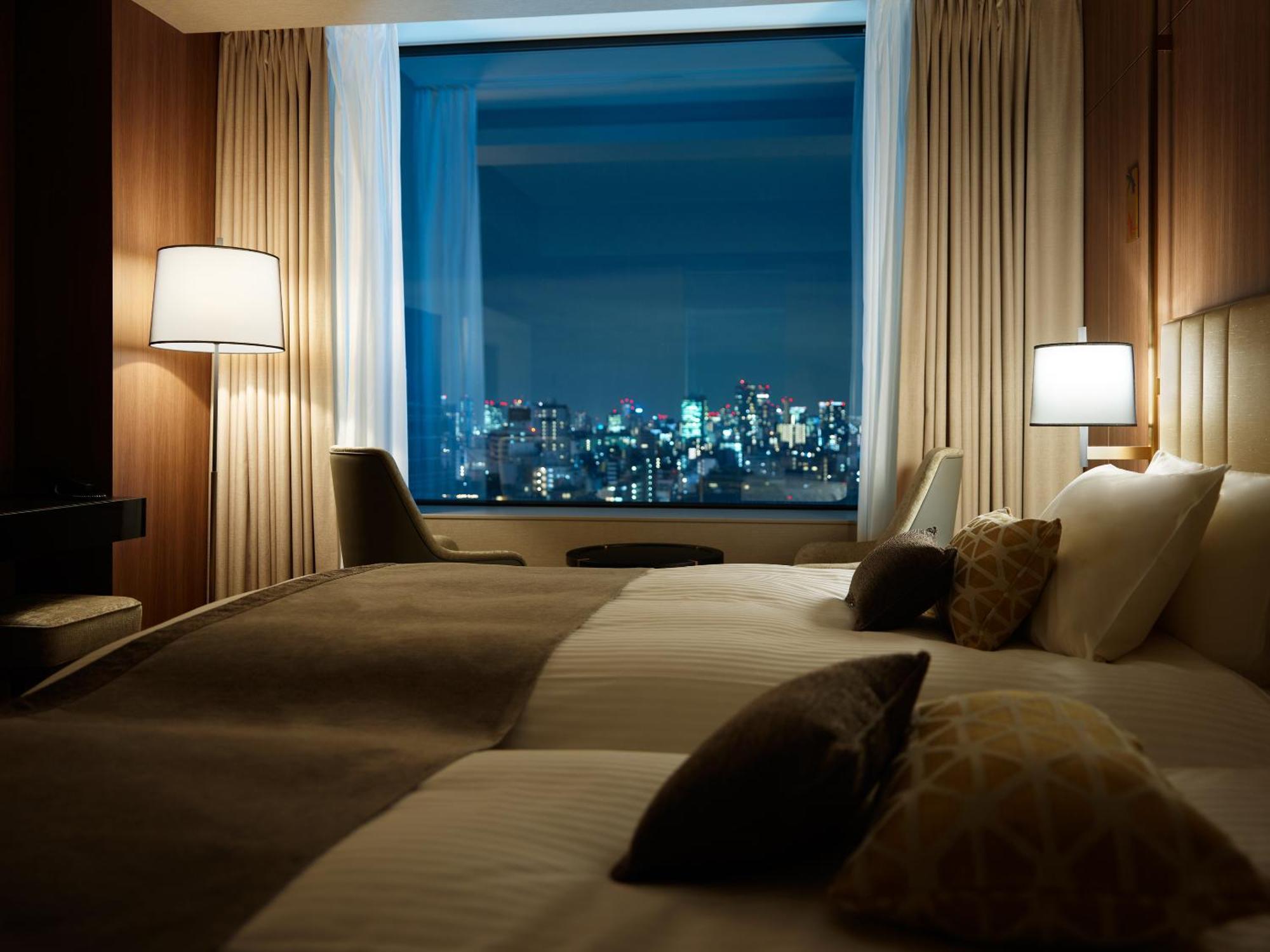 Mitsui Garden Hotel Roppongi Tokyo Premier Zewnętrze zdjęcie A bedroom at the Mandarin Oriental, Tokyo
