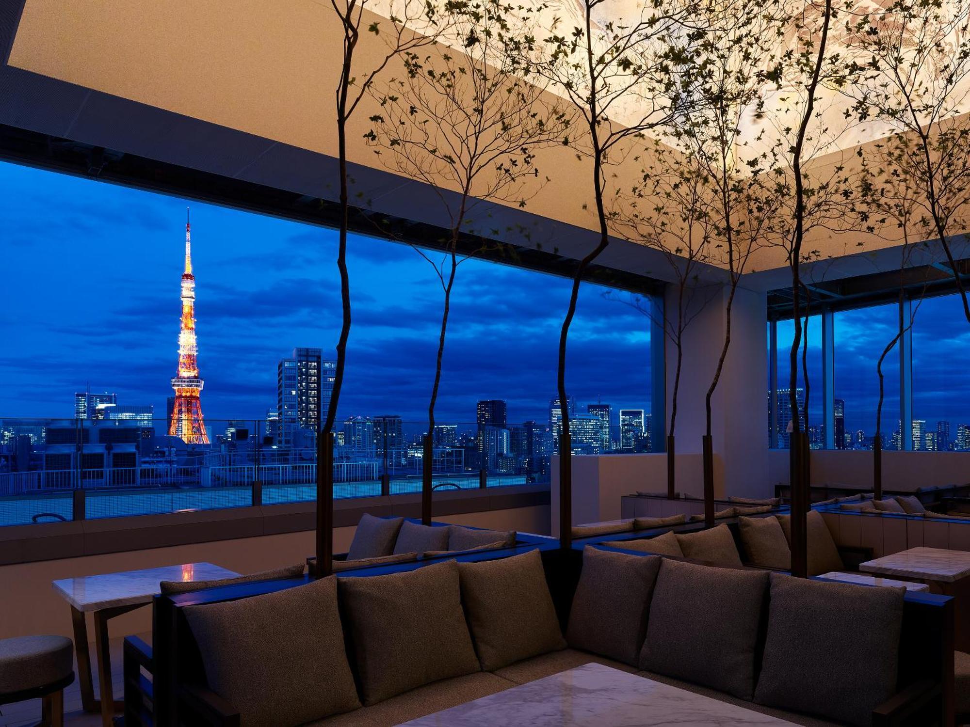 Mitsui Garden Hotel Roppongi Tokyo Premier Zewnętrze zdjęcie View from the Sky Bar
