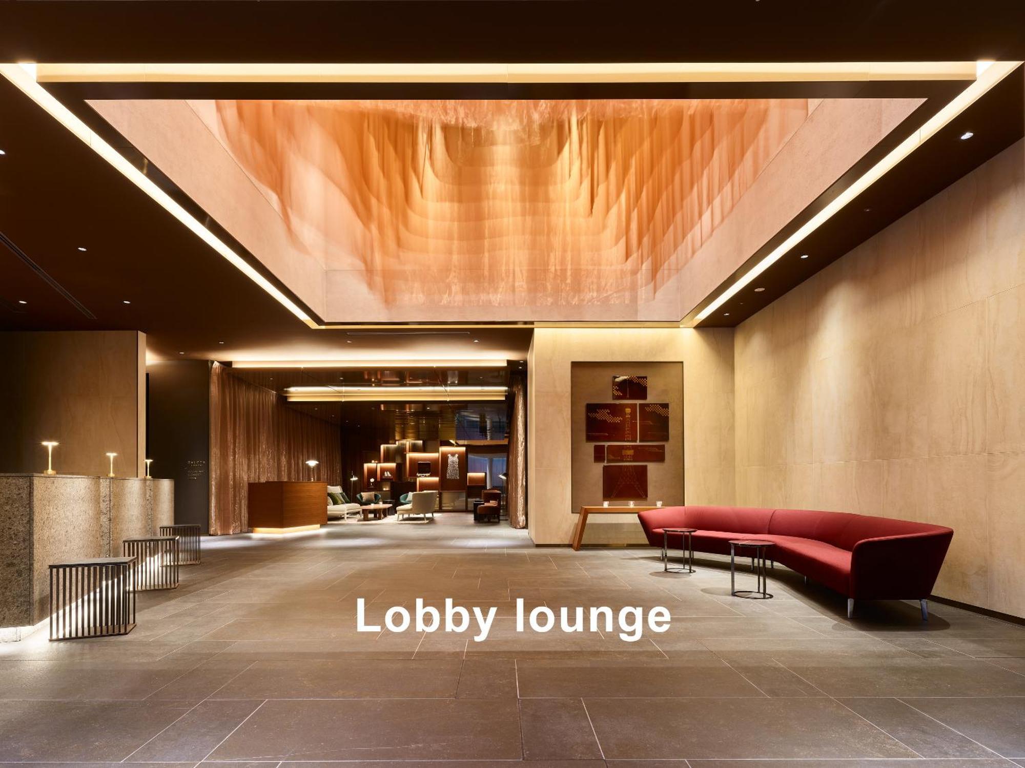 Mitsui Garden Hotel Roppongi Tokyo Premier Zewnętrze zdjęcie Lobby lounge